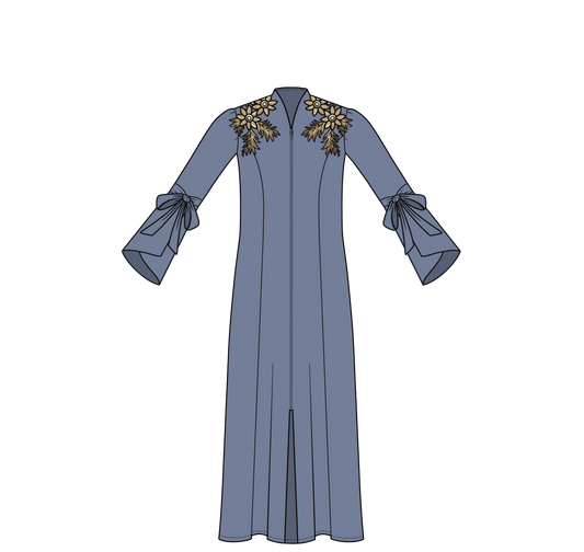 Ballad: Dusty Blue & Gold